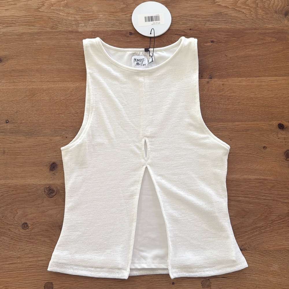 Princess Polly Lantau Tank Top with cut out S